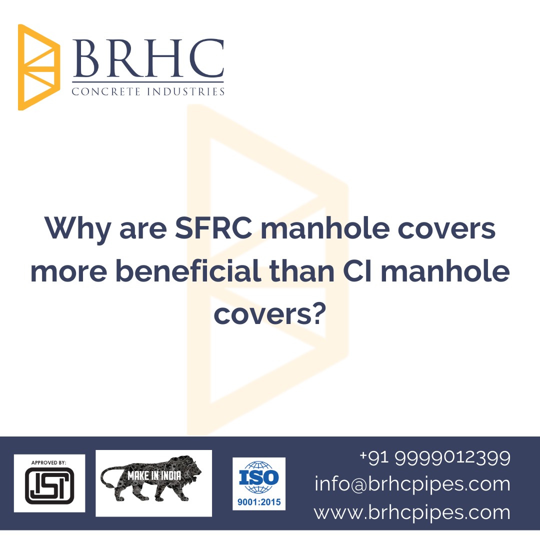 SFRC manhole covers over CI manholes